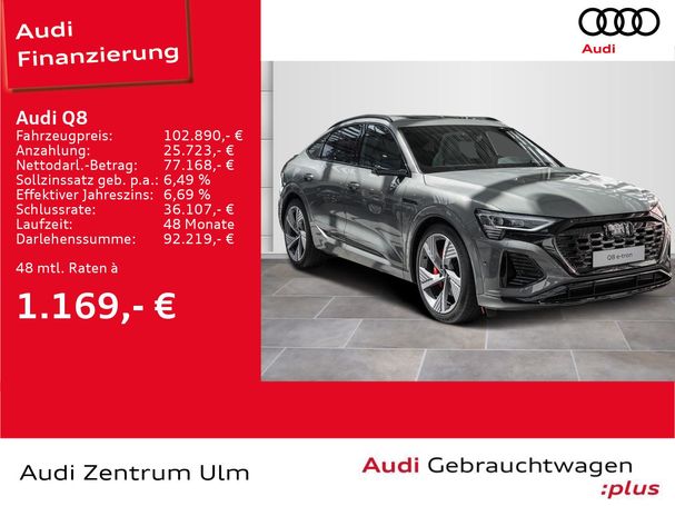 Audi Q8 55 e-tron S-line Sportback 300 kW image number 6