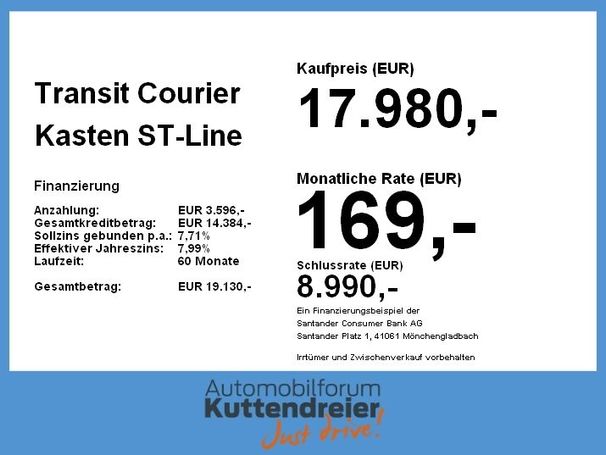 Ford Transit Courier 55 kW image number 4