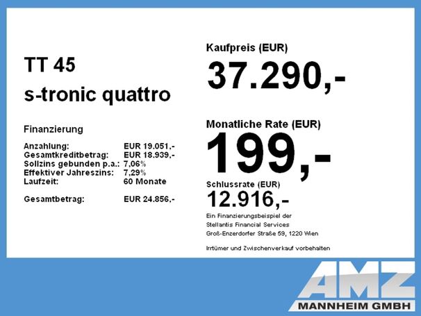 Audi TT 45 quattro S tronic S-line 180 kW image number 4