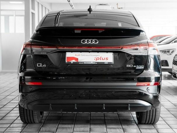 Audi Q4 50 quattro e-tron S-line Sportback 220 kW image number 10