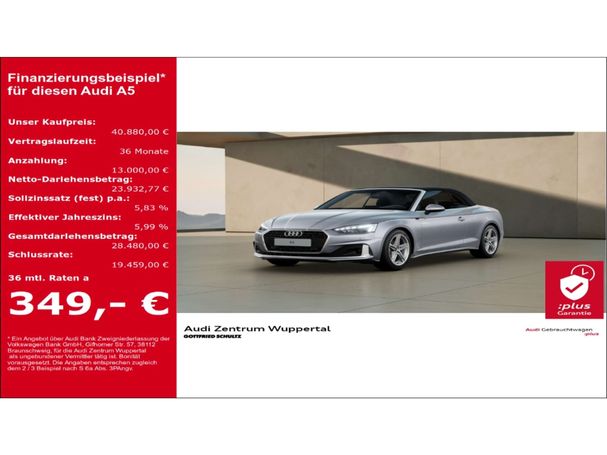 Audi A5 35 TDI Cabrio Advanced 120 kW image number 5