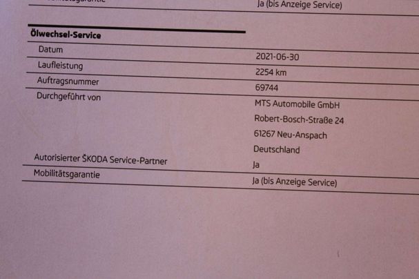 Skoda Scala 1.0 TGI Drive 125 66 kW image number 17