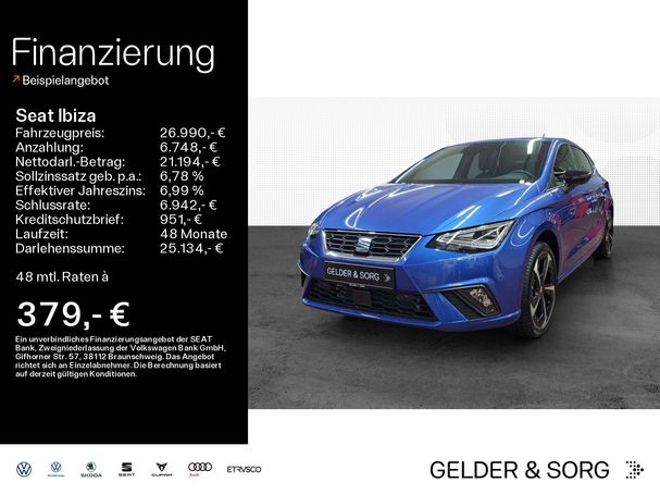 Seat Ibiza 1.0 TSI FR 85 kW image number 5