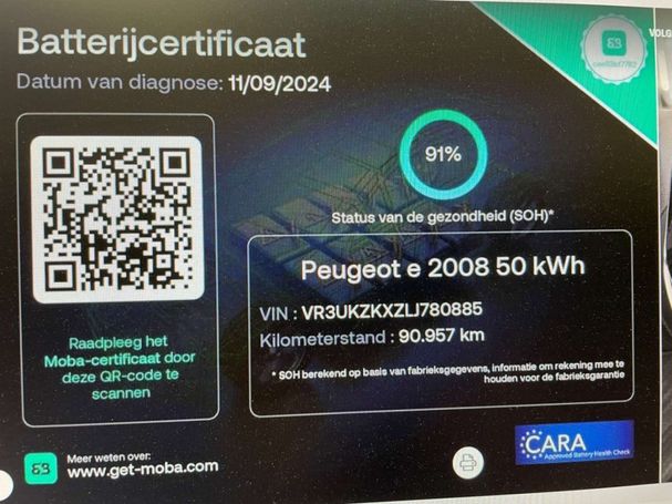 Peugeot e-2008 50 kWh 100 kW image number 5