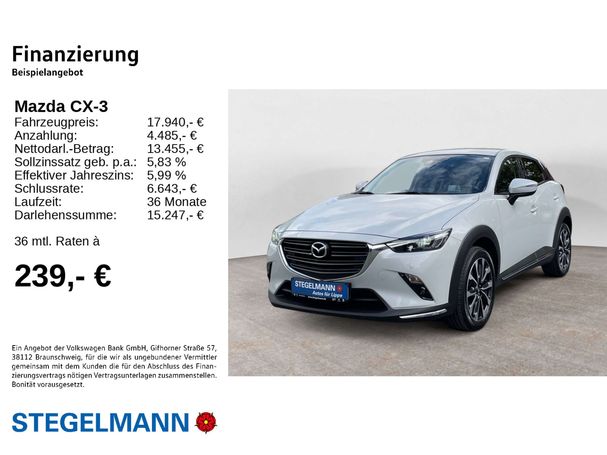 Mazda CX-3 SKYACTIV-G 150 AWD Sports-Line 110 kW image number 5