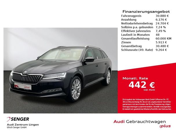 Skoda Superb Combi 2.0 TDI Style 110 kW image number 1