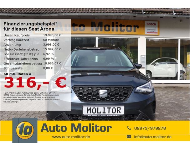 Seat Arona 1.0 TSI Style 81 kW image number 5