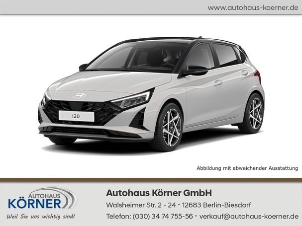 Hyundai i20 1.0 T-GDI 88 kW image number 1