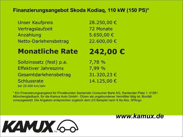 Skoda Kodiaq 2.0 TDI DSG 110 kW image number 10