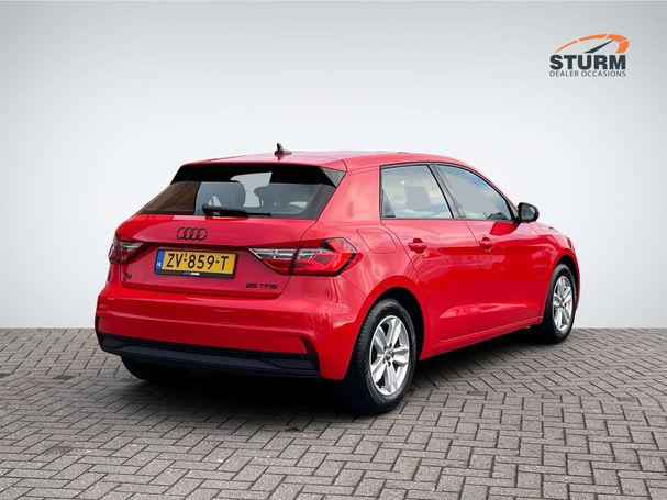 Audi A1 25 TFSI Sportback 70 kW image number 4