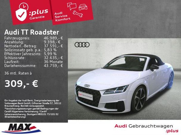 Audi TT 45 TFSI S-line 180 kW image number 4