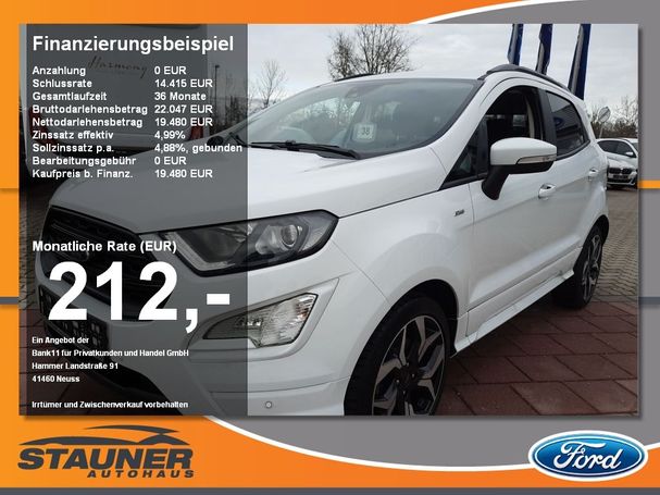 Ford EcoSport 1.0 EcoBoost ST-Line 103 kW image number 2