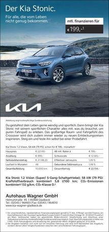 Kia Stonic 1.2 Vision 58 kW image number 5