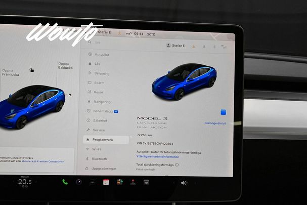Tesla Model 3 Long Range AWD 350 kW image number 17