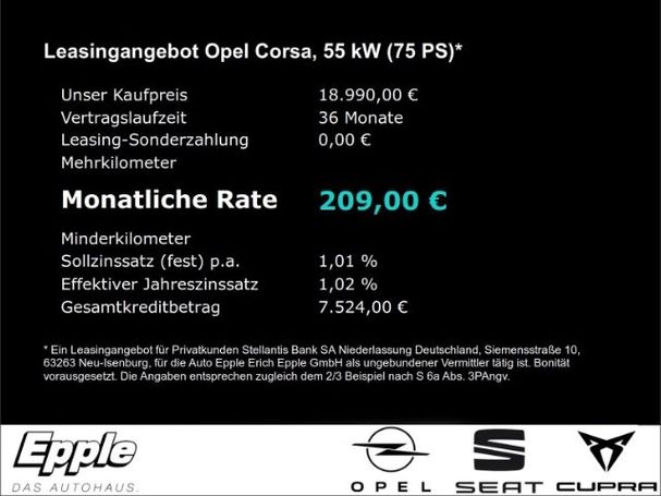 Opel Corsa 55 kW image number 4