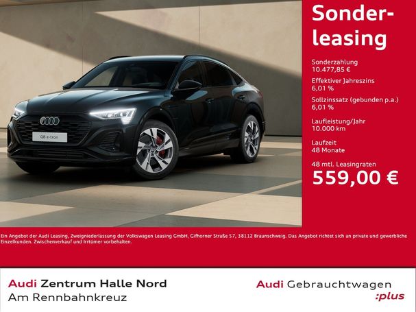 Audi Q8 50 quattro e-tron S-line Sportback 250 kW image number 6