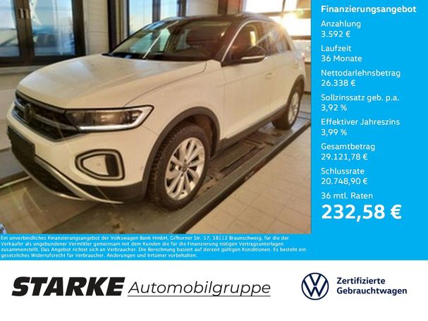 Volkswagen T-Roc 1.5 TSI Style DSG 110 kW image number 3