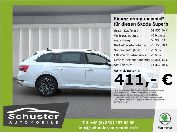 Skoda Superb Combi TSI 4x4 L&K 200 kW image number 5