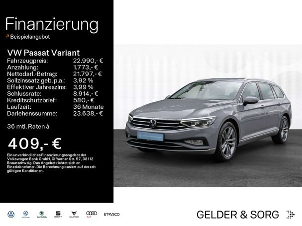 Volkswagen Passat Variant 2.0 TDI Elegance DSG 110 kW image number 4