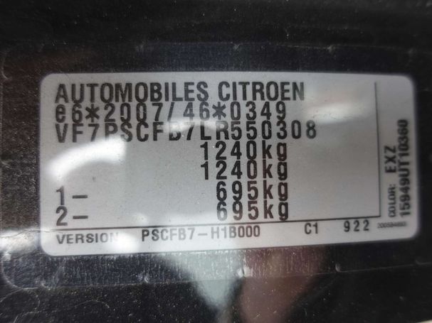 Citroen C1 VTi FEEL 53 kW image number 39