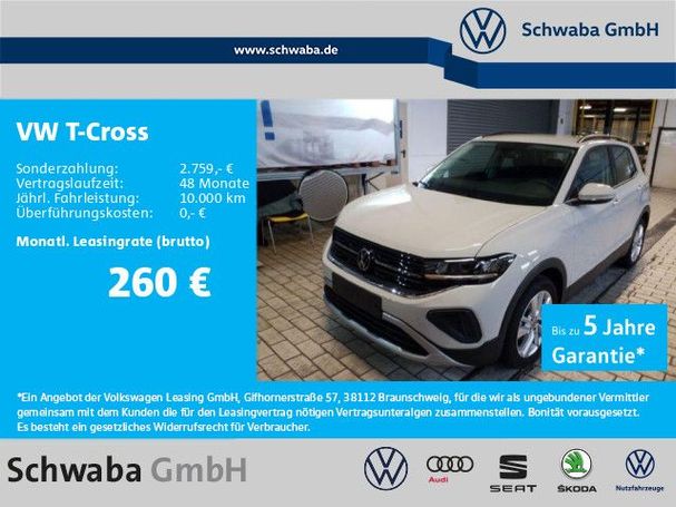 Volkswagen T-Cross 1.5 TSI DSG 110 kW image number 5