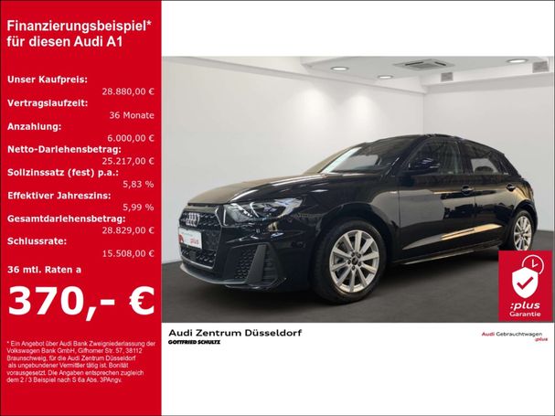 Audi A1 30 TFSI S-line Sportback 81 kW image number 5