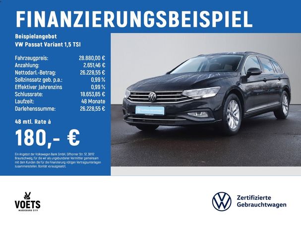 Volkswagen Passat Variant 1.5 TSI Business DSG 110 kW image number 5