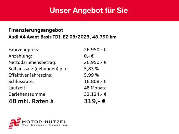 Audi A4 35 TDI 120 kW image number 17