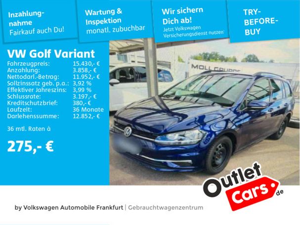 Volkswagen Golf Variant 1.6 TDI Comfortline 85 kW image number 4