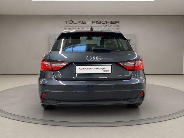 Audi A1 25 TFSI Sportback 70 kW image number 4