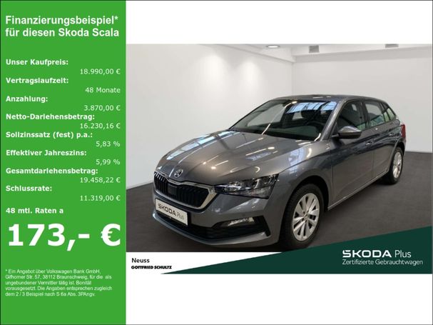 Skoda Scala TSI Ambition 81 kW image number 1