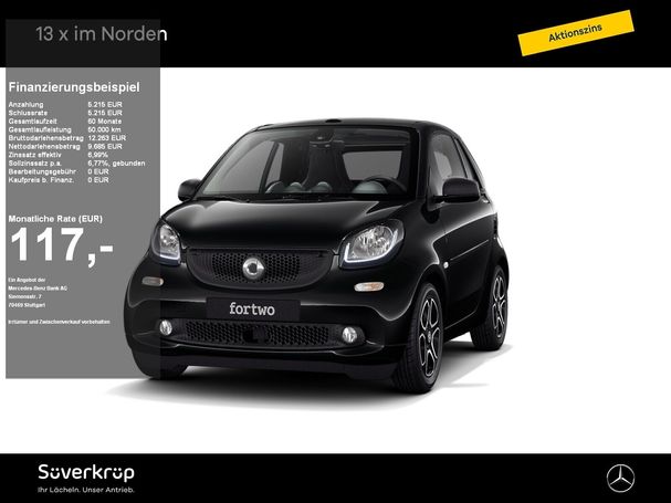 Smart ForTwo cabrio Twinamic 66 kW image number 2