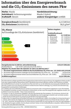 Mazda 2 Hybrid 85 kW image number 25