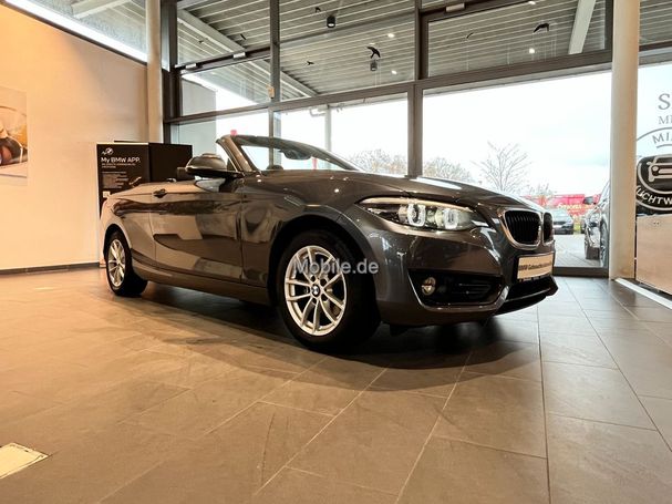 BMW 218i Cabrio Advantage 100 kW image number 27