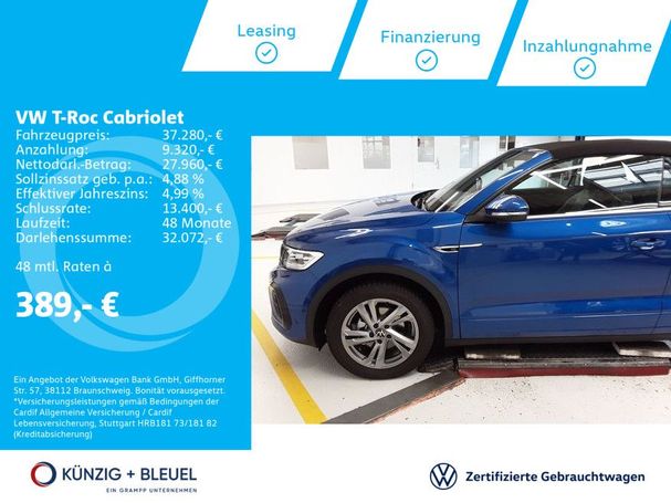 Volkswagen T-Roc Cabriolet 1.5 TSI DSG 110 kW image number 5