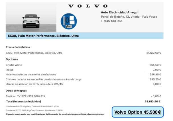 Volvo EX30 AWD 315 kW image number 15