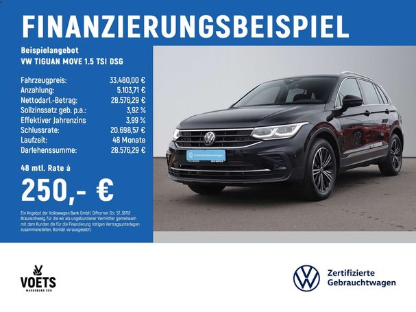 Volkswagen Tiguan 1.5 TSI DSG 110 kW image number 5