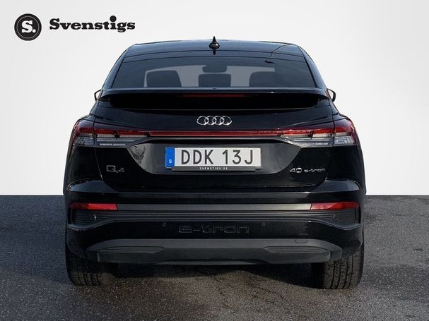 Audi Q4 e-tron Sportback Advanced 150 kW image number 10