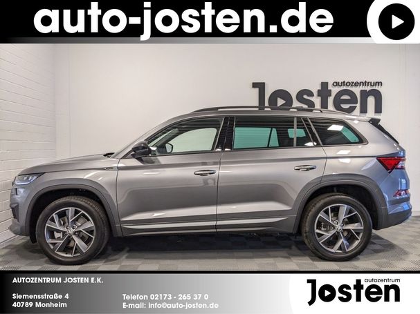 Skoda Kodiaq 2.0 TSI 4x4 DSG Sportline 140 kW image number 7