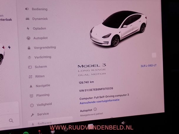 Tesla Model 3 Long Range AWD 324 kW image number 12