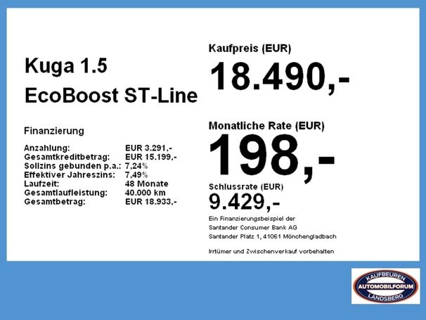 Ford Kuga 1.5 EcoBoost ST-Line 110 kW image number 5