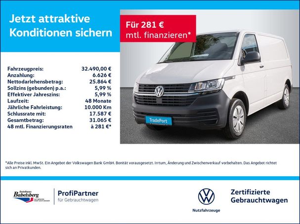 Volkswagen T6 Transporter 110 kW image number 5