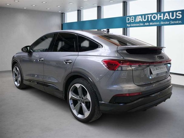 Audi Q4 50 quattro e-tron S-line Sportback 220 kW image number 6