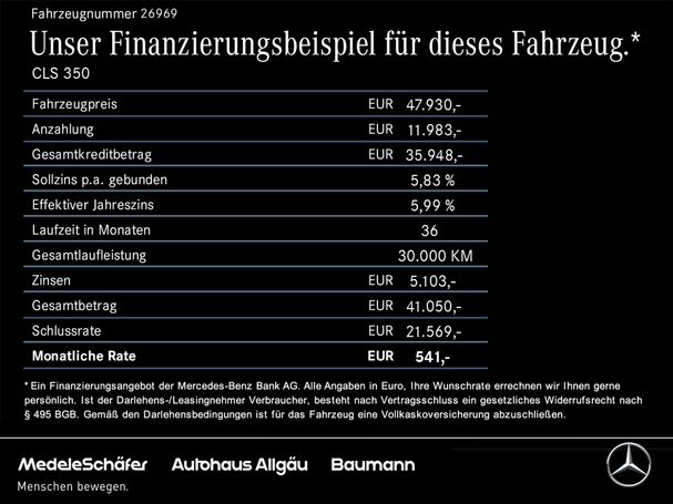 Mercedes-Benz CLS 350 d 210 kW image number 15