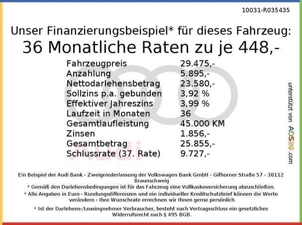 Audi A1 30 TFSI Sportback Advanced 81 kW image number 6