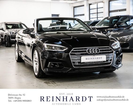 Audi A5 45 TFSI S-line Cabrio 180 kW image number 1