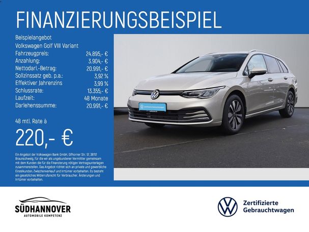 Volkswagen Golf Variant 1.0 TSI 81 kW image number 5