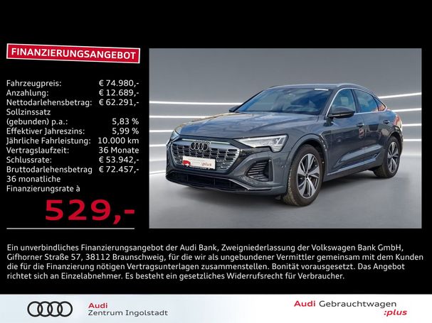 Audi Q8 55 e-tron S-line Sportback 300 kW image number 4