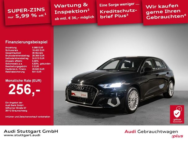 Audi A3 30 TDI Sportback Advanced 85 kW image number 4