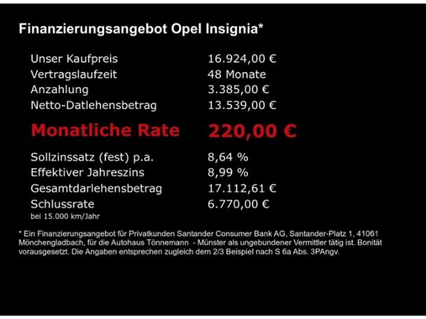 Opel Insignia 121 kW image number 23